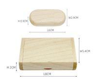 Lecteurs flash en bois en gros d'usine verbatim 32gb clé USB logo personnalisé