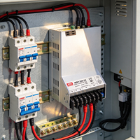Alimentation électrique industrielle de qualité médicale à sortie unique réglable Meanwell MSP-300-24 1U à profil bas 24V 300W