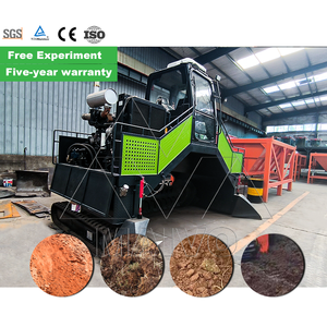 Fertilizante orgánico Hidráulico Tipo sobre orugas Compost Windrow Turner Tipo sobre orugas Tipo Groove Tipo Compost Turner - Product Image 5