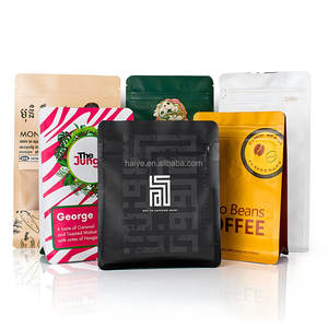 1Kg 1 Pond Koffiezak Op Maat Bedrukte Matte Verpakkingstassen Herbruikbare Platte Onderkant Aluminiumfolie Koffiebonenzakken - Product Image 5