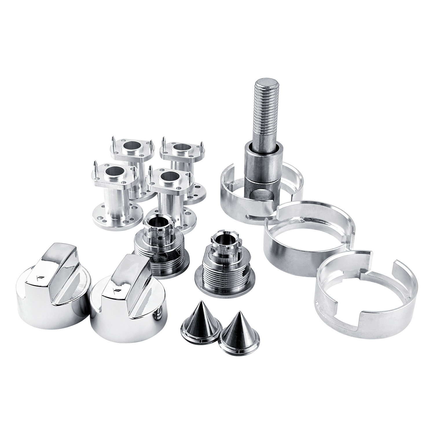 CNC Lathe Machining Stainless Steel Custom Precision Hardware Parts, Aluminum Alloy CNC Machining Non-Standard Custom Parts