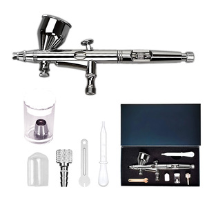 Aérographe Daye Craftsman YC180 0.2-0.5mm à double action, alimentation par gravité, portable, réglage de la vitesse - Product Image 5