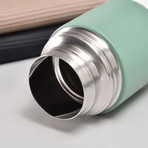 Juego de Regalo de Taza Térmica de Doble Pared Personalizada de 500 ml, Botella de Agua de Acero Inoxidable 304 de 16.9 oz, Termo Portátil, 2 Regalos Empresariales - Product Image 4