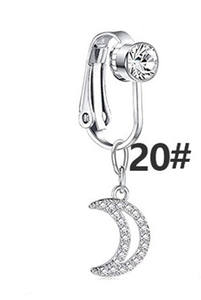 YICAI Plusieurs Styles Papillon Coeur Feuille Charme Clip Sur <span class=keywords><strong>Ventre</strong></span> <span class=keywords><strong>Piercing</strong></span> Ombilical Dangle Non <span class=keywords><strong>Piercing</strong></span> <span class=keywords><strong>Faux</strong></span> <span class=keywords><strong>Ventre</strong></span> Anneau - Product Image 5