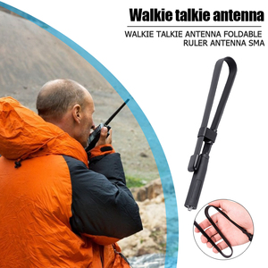 เสาวิทยุแบบพับได้400-470MHz,เสาวิทยุ SMA ตัวผู้สำหรับ I. <span class=keywords><strong>COM</strong></span> IC-R2 Retevis RT1/RT3 Baofeng UV-3R วิทยุสองทาง - Product Image 3