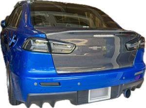 ฝากระโปรงท้ายคาร์บอนไฟเบอร์ทรง Duckbill สำหรับรถยนต์มิตซูบิชิ แลนเซอร์ อีโว เอ็กซ์  ฝากระโปรงท้ายคาร์บอนไฟเบอร์ทรง Duck Tail สำหรับเปลี่ยน - Product Image 5