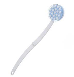 Brosse pliable personnalisée avec miroir Cadeaux promotionnels Brosse de massage compacte et pliable - Product Image 1