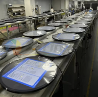 Layar LCD TFT Bentuk Lingkaran 23,6 inci Terbaik untuk Signage Digital Periklanan