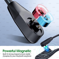 3.3ft pour Shokz câble de charge pour aftershokz casque chargeur câble magnétique de remplacement pour Aeropex AS800/S803/S810