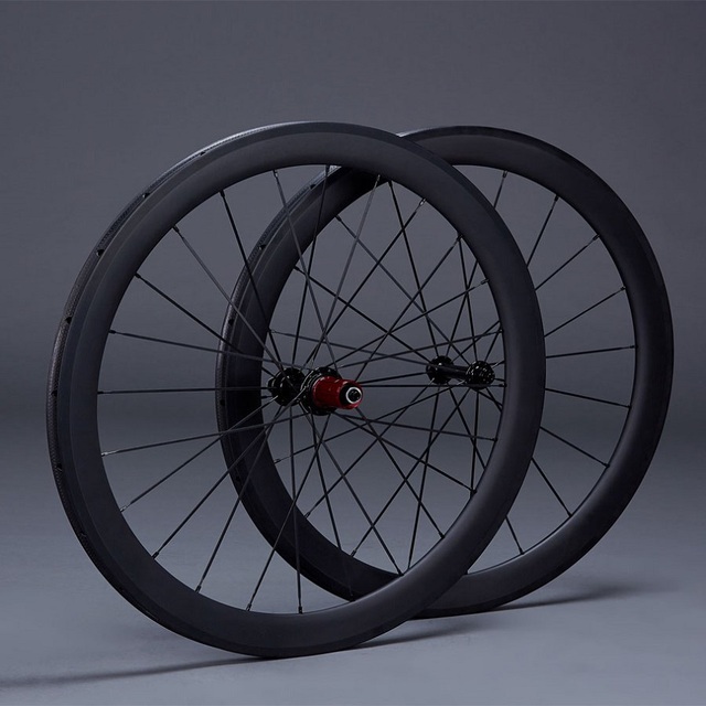 Carbon Fiber Rim Bicycle Carbon Wheels 700c Road Bike 50 Clincher 25U Road Bike Wheelset