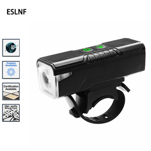ESLNF OEM 1000Lumen Phare avant de vélo 4800mAh Étanche Recharge USB Lampe de vélo VTT Vélo de route Accessoires de cyclisme - Product Image 1