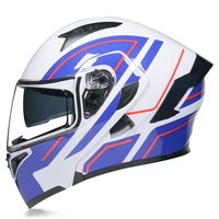 TOOP DOT Certification LOGO personnalisé Casques modulaires Abatibles Casco De Moto Matériau ABS Flip UP Casques de moto