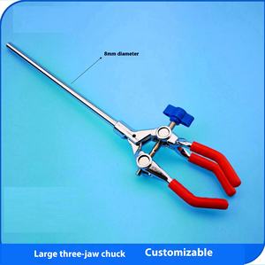 <span class=keywords><strong>Pince</strong></span> en alliage de zinc réglable unique pour grand tube à essai <span class=keywords><strong>pince</strong></span> de flacon <span class=keywords><strong>universelle</strong></span> expérimentale fournitures de laboratoire de condenseur à trois pinces - Product Image 5