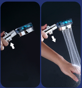 Ventilador <span class=keywords><strong>de</strong></span> Mano para Baño, Estilo Moderno, Cromado, ABS, Giratorio 360 Grados, Extraíble, con Ahorro <span class=keywords><strong>de</strong></span> Agua <span class=keywords><strong>de</strong></span> Alta Presión - Product Image 6