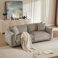 Canapé 3 places moderne en tissu modulaire, meilleur canapé de 2024