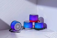 Speaker Portabel Nirkabel TG363 untuk Suara HiFi 5.3 Stereo Outdoor RGB LED USB Android IOS Windows