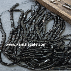 สร้อยข้อมือลูกปัดหินออบซิเดียนสีดำแบบปรับได้ DIY พร้อมเชือกฝ้าย - Product Image 3
