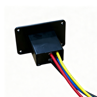 Interrupteur à bascule DPDT 12V 24V marche/arrêt/marche momentané étanche avec faisceau de câblage pour camping-car, remorque, bateau, actionneur linéaire
