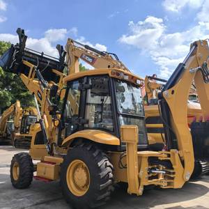 Retroexcavadora usada original CAT 420F2 con motor Cat C4.4, brazo extensible y multifuncional para excavación y carga, ideal para municipios. - Product Image 2