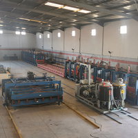 Ligne de production continue de panneaux sandwich pour PU/PIR/laine de roche, incluant une ligne de production de panneaux sandwich en PU