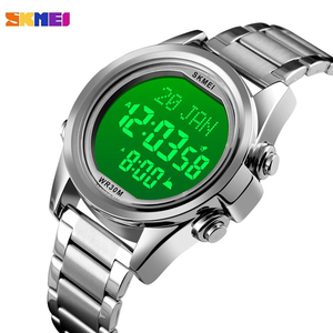 Montre numérique tendance <span class=keywords><strong>SKMEI</strong></span> <span class=keywords><strong>1667</strong></span> pour hommes, sélection de la langue, réglage du volume, montre à LED - Product Image 2