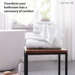Ensemble de serviettes de visage Oruta Imabari, 10 serviettes fines à séchage rapide, non volumineuses, 200 Monme, fabriquées en Chine, naturelles, pour le sport, le lavage des mains, le bain, 100% coton - Product Image 4