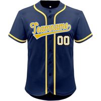 Maillot de baseball personnalisé Thunderbolts, lettres et numéros brodés, unisexe adulte, respirant, en sergé 320g, col inclus