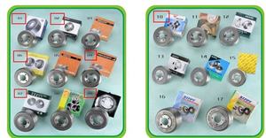 طقم سكاكين على شكل جرس, طقم سكاكين على شكل نسر ذهبي/إيليجي/تيكون/نيبي ماركة SK5 - Product Image 5