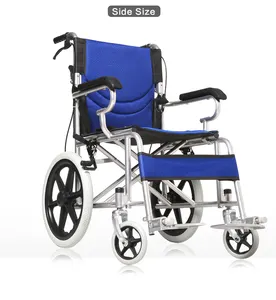 Folding Travel Wheelchair Folding Lightweight Travel Pediatric Wheelchair Factory / China Wheel Chair