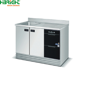 Professional Catering Maker Four-Door <b>Cupboard</b> 304 Stainless Steel Thickened Cabinet <b>Storage</b> for Hotel Restaurant - Product Image 2