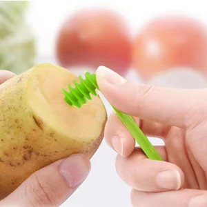 Potato Spiral Cutter Manual Roller French Fry Cutter Making Twist Shredder Grater Kitchen Gadget Cooking <b>Tools</b> <b>Vegetable</b> Slicer - Product Image 2