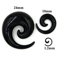 Lot de 30 dilatateurs d'oreilles en acrylique de tailles variées, tunneaux d'expansion, plugs coniques pour piercing, pour femmes, idéal pour mariage et fête