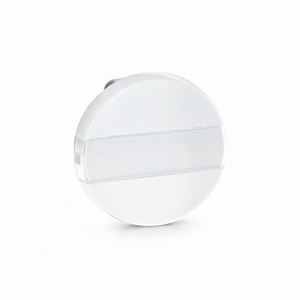 COMETE Pulsador Blanco Portaetiquetas para Letras - Product Image 1