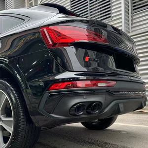 Nouveau diffuseur arrière <span class=keywords><strong>Audi</strong></span> <span class=keywords><strong>Q5</strong></span> Sportback SQ5 Style avec clips pour installation à clipser 2021-2024 - Product Image 4