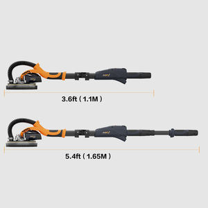 MAXXT MLS710SGP Lijadora Eléctrica <span class=keywords><strong>de</strong></span> Poste Profesional para Drywall, Plegable Tipo <span class=keywords><strong>Jirafa</strong></span>, con Tira LED, 225mm, 220V, para Lijado <span class=keywords><strong>de</strong></span> Paredes - Product Image 4