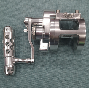 Moulinets de pêche AGITEK à double vitesse, corps entièrement en aluminium, design tendance, <span class=keywords><strong>moulinet</strong></span> de pêche à lancer - Product Image 4