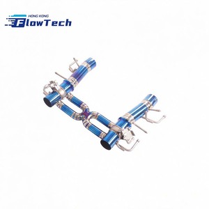 ระบบท่อไอเสียแบบ Catback วาล์วไทเทเนียมเกรด 5 พร้อมท่อดาวน์ไปป์สำหรับ Ferrari SF90 3.9T V8 - Product Image 3
