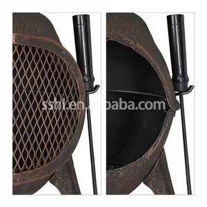 鋳鉄製チミネア ブロンズ製チミネア ヒーター - Product Image 3