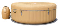 Baignoire Gonflable Extérieure et Intérieure de Haute Qualité, Vente Chaude, Durable, Personnalisée, Marron, pour SPA Chaud
