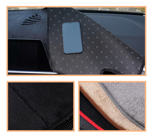 Tapis de voiture délicat en tissu luxueux, accessoires de voiture, couverture de tableau de bord, protection intérieure, pour XL6 ERTIGA 2018-2021 - Product Image 4