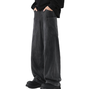 <span class=keywords><strong>Pantaloni</strong></span> da <span class=keywords><strong>Uomo</strong></span> Personalizzati Stile Y2k, Gamba Larga, Lavaggio Acido, Vita Elastica <span class=keywords><strong>con</strong></span> Coulisse, <span class=keywords><strong>Pantaloni</strong></span> Sportivi <span class=keywords><strong>con</strong></span> <span class=keywords><strong>Tasche</strong></span> - Product Image 5