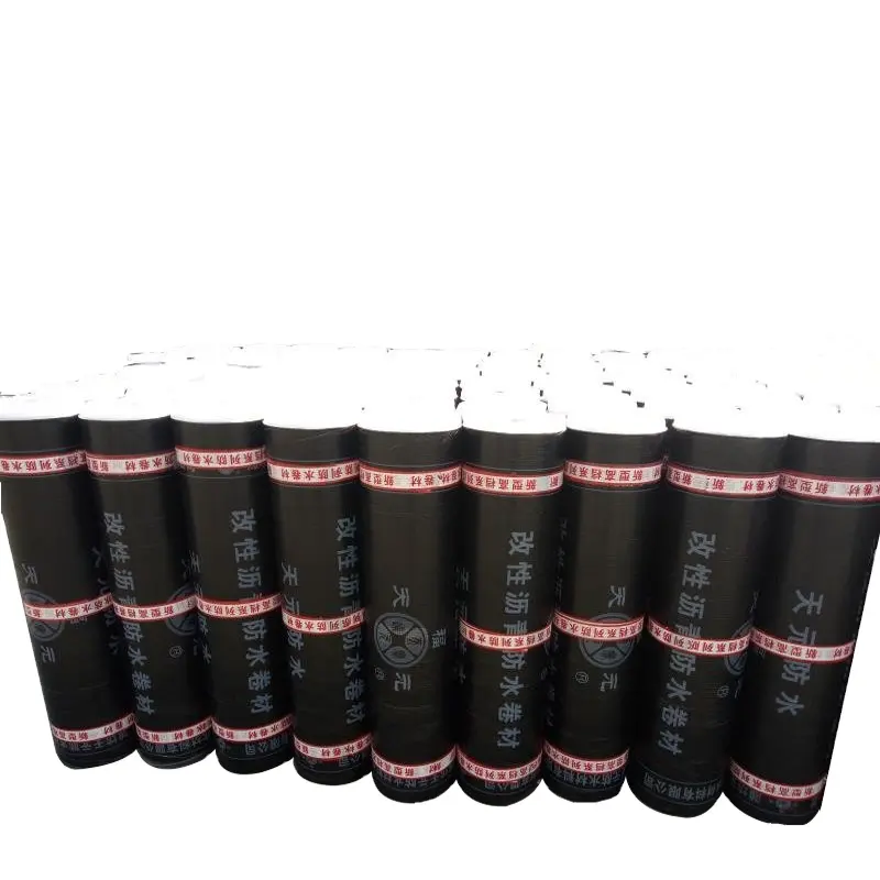 3mm sbs modified uv resistant sand surface bitumen basement waterproofing materials underlayment