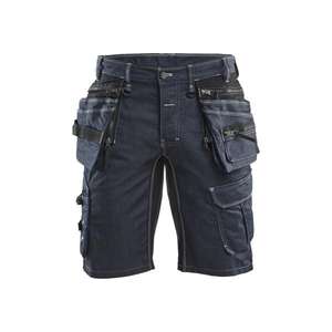 BLAKLADER - 199211418999C48 Craftsman shorts stretch X1900 <b>Navy</b> blue/Black - EAN 7330509554371 <b>WORK</b> <b>TROUSERS</b> <b>WORK</b> SHORTS - Product Image 1