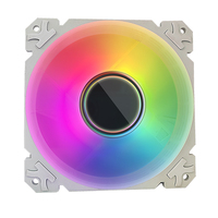 Ventilateur de refroidissement à air DC 12V personnalisé Manmu pour ordinateur, ventilateur LED RGB 120 mm avec télécommande pour ventilateurs gamer