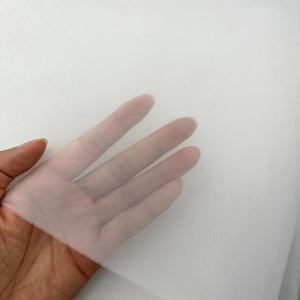 Miễn Phí Mẫu Bãi 173Cm Chiều Rộng <span class=keywords><strong>30T</strong></span> 31T <span class=keywords><strong>Polyester</strong></span> Lụa Trắng Màn Hình In Ấn Lưới - Product Image 5