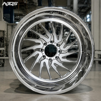 Roues NJQS forgées de 20 pouces, chromées, roue simple 20x10