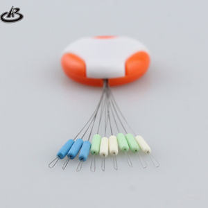 Flotador de Pesca Ovalado de Plástico Negro Hangxiang, Tope de Flotador, Cuentas Espaciadoras - Product Image 3