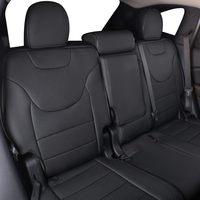 EKR Best Seller Sarung Jok Mobil Kulit Anti Air Set Lengkap Khusus untuk Jeep Cherokee 2014-2023 Tersedia