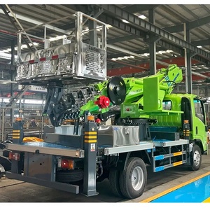 รถบรรทุกติดตั้งกระเช้าไฟฟ้า ISUZU KV100 ใหม่ ขนาด 23ม. 31ม. 45ม. 28ม. เกียร์ธรรมดา เครื่องยนต์ดีเซล - Product Image 4