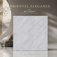 Carreaux de sol en porcelaine Starwayer modernes, résistants à l'usure, 800x800, finition brillante, antidérapants, antibactériens, pour intérieur, faciles à poser